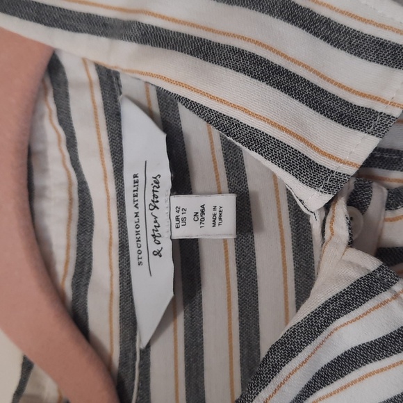 & Other Stories Striped Button Down - Picture 2 of 6